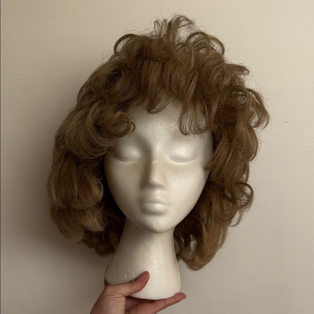 Curly Brown Wig for Women (18)